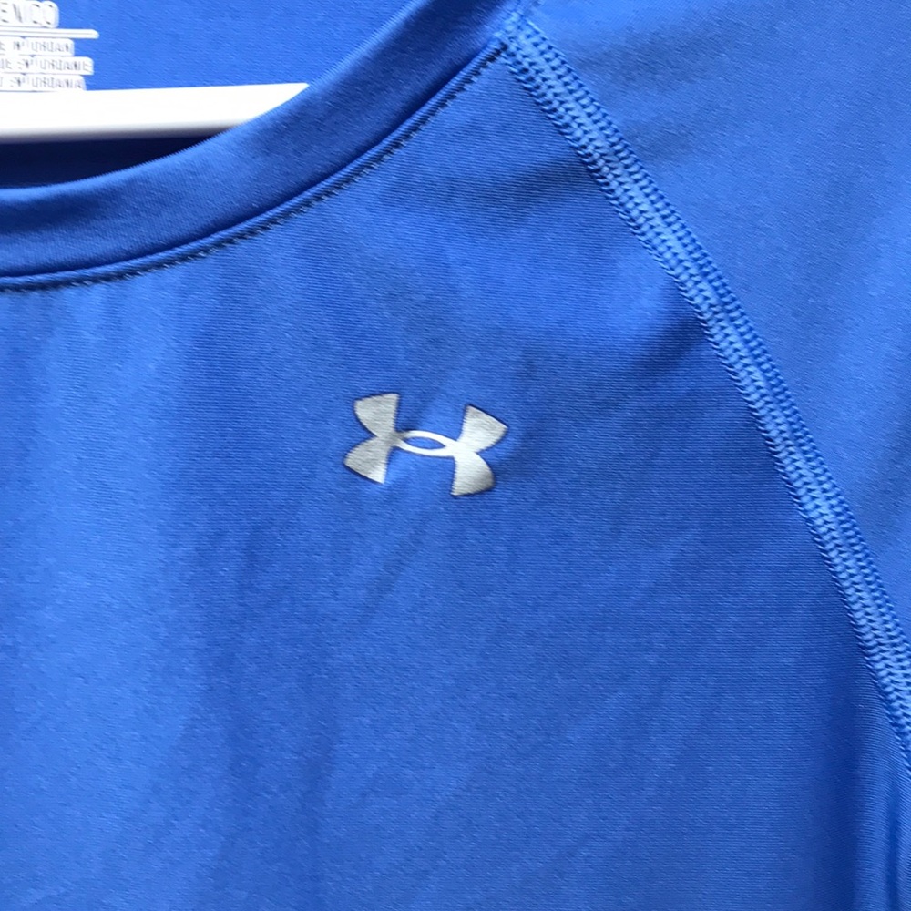 Blue under armor shirt